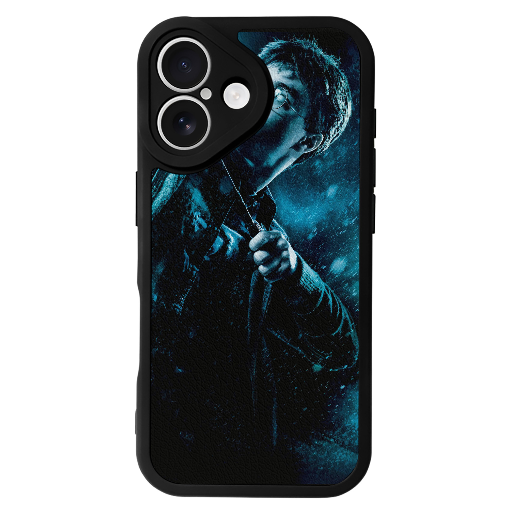 （画像用） Harry Potter ハリー・ポッターシリーズ 【iPhone 16シリーズ対応】シリコンスマホケース（レザー調） 材質：シリコン